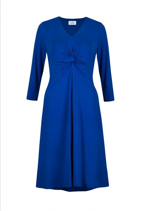 Royal Blue Slimming Jane Dress